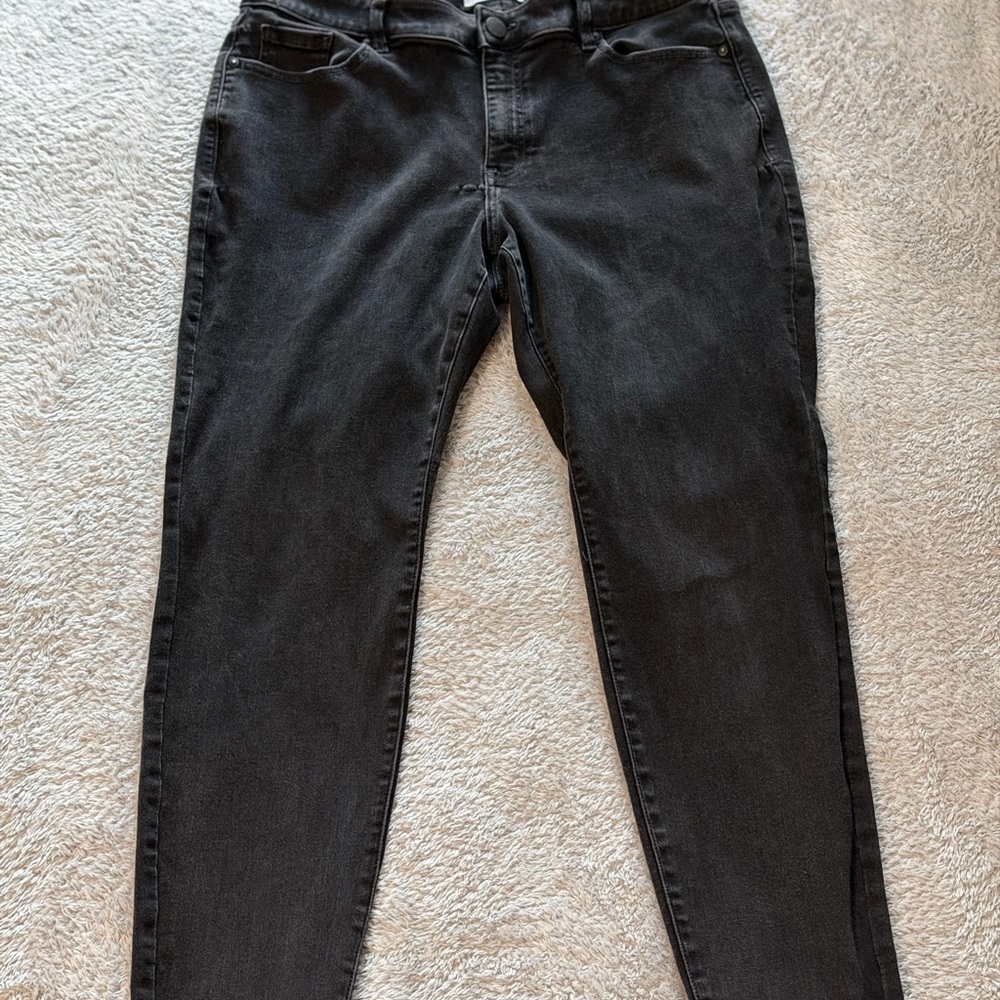 Lane Bryant Black Stretch Denim Jeans